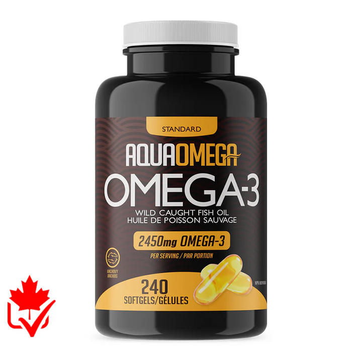 AquaOmega Omega-3 Standard 240 Caps