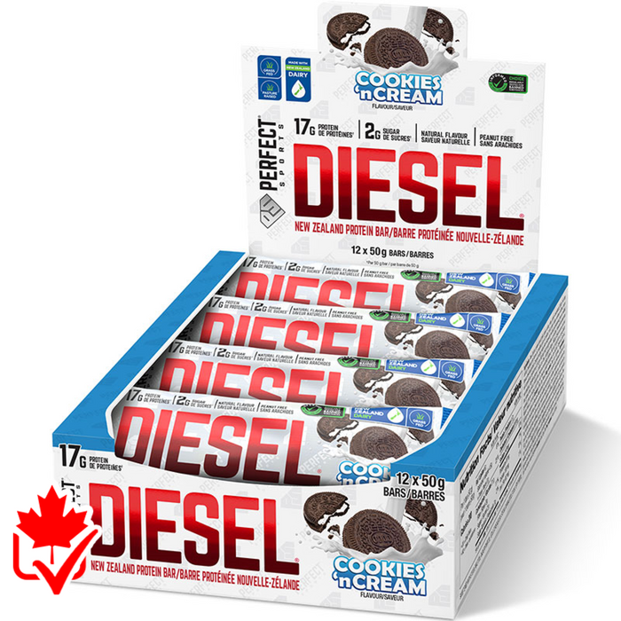 Perfect Sports Diesel Protein Bars BOX of 12