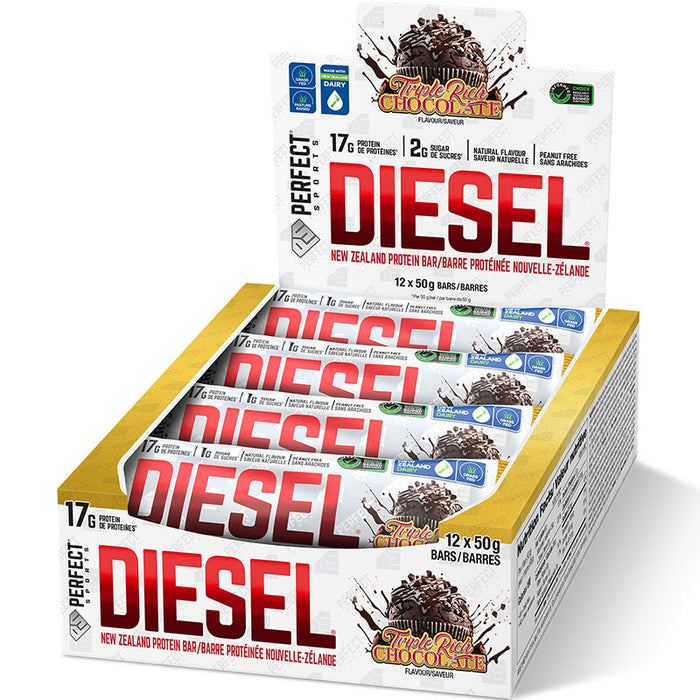 Perfect Sports Diesel Protein Bars BOX of 12