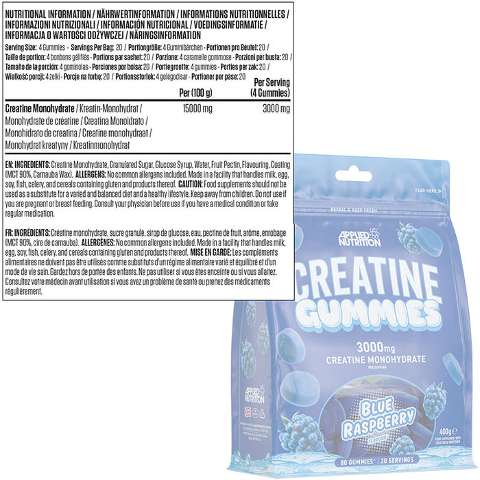 Applied Nutrition Creatine Gummies 400g