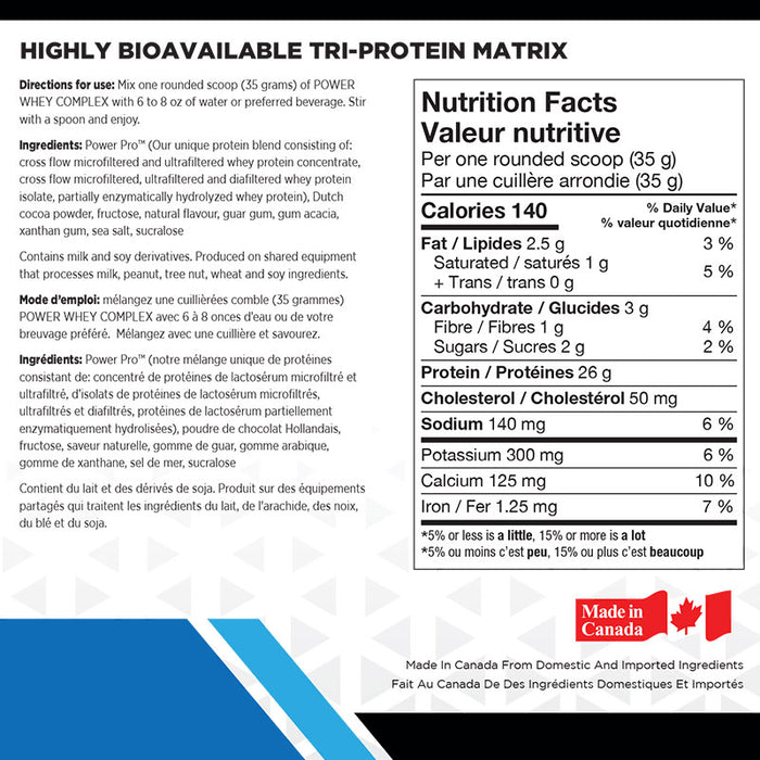 BioX Power Whey Complex 908g