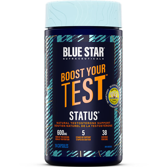 Blue Star Status 114 Caps *Value Size*