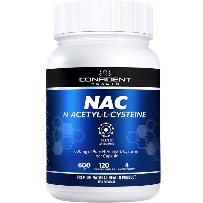 Confident Sports NAC 120 Caps