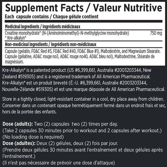 EFX Sports Kre-Alkalyn 120 Caps