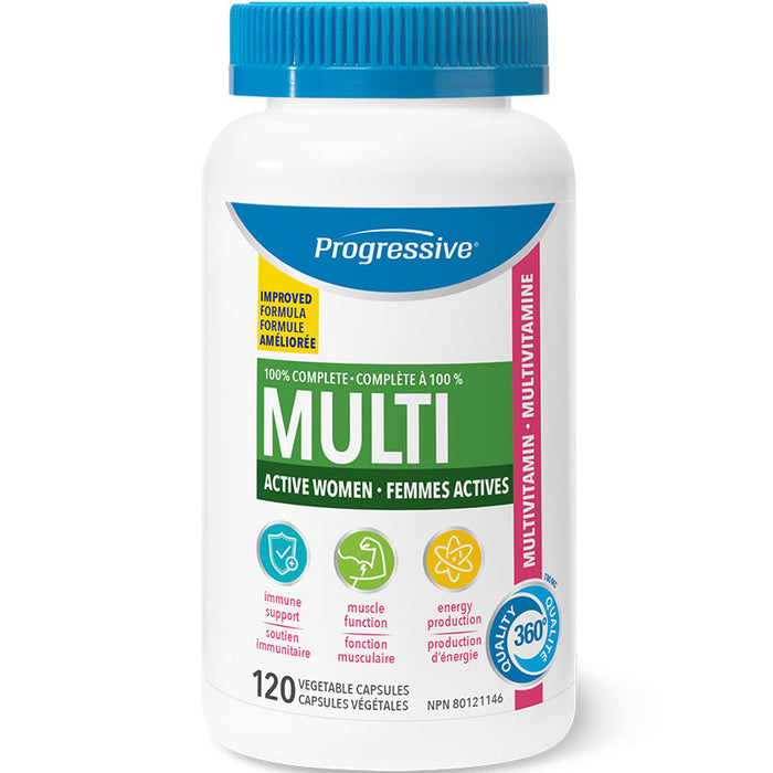 Progressive Active Women's Multivitamin 216 Vcaps