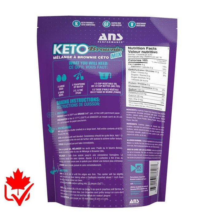 ANS Keto Brownie Mix 395g