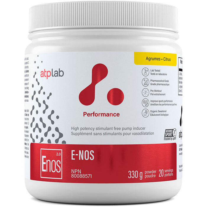 ATP E-NOS 20 Servings Citrus