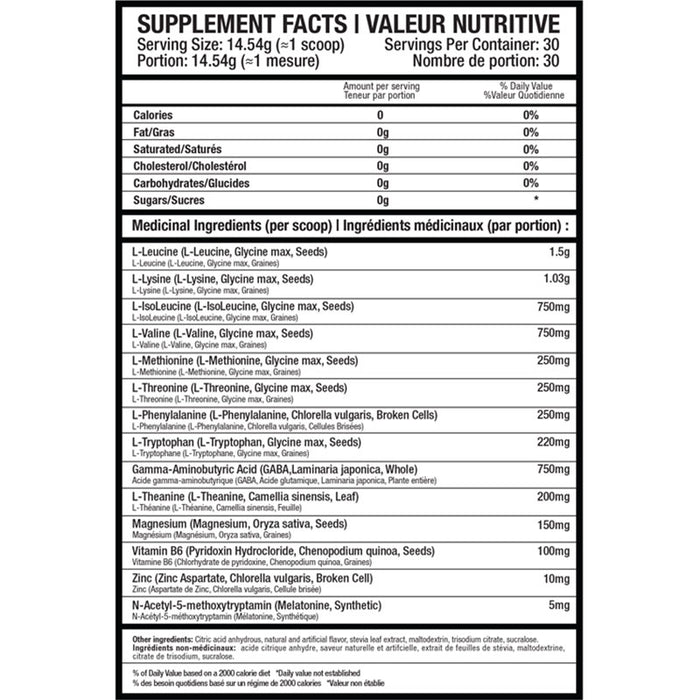 Beyond Yourself Amino-Zzz 30 Servings