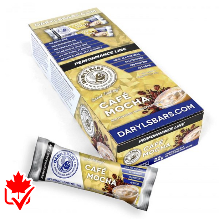 Daryl's Performance Bars BOX of 12