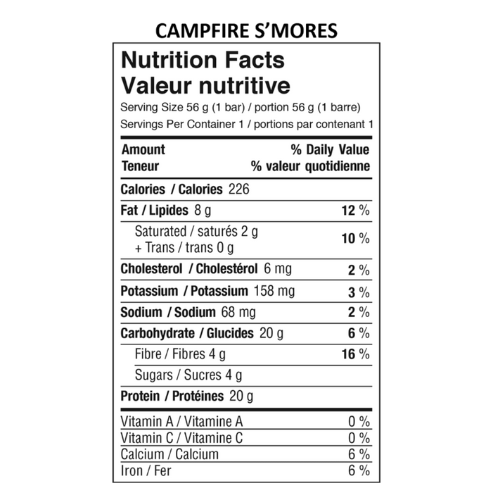 Daryl's Performance Bars BOX of 12