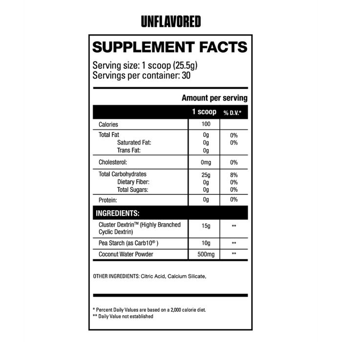 HD Muscle CarbHD 30 Servings
