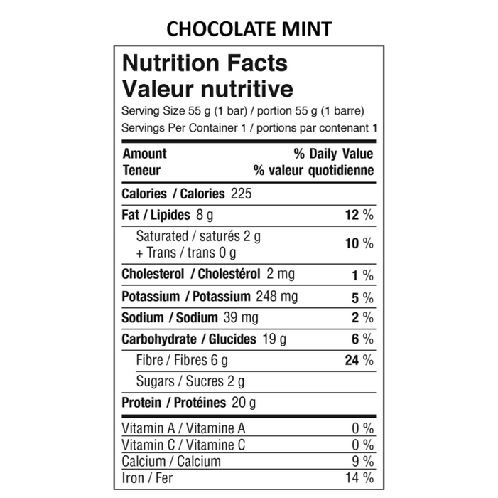 Daryl's Performance Bars BOX of 12