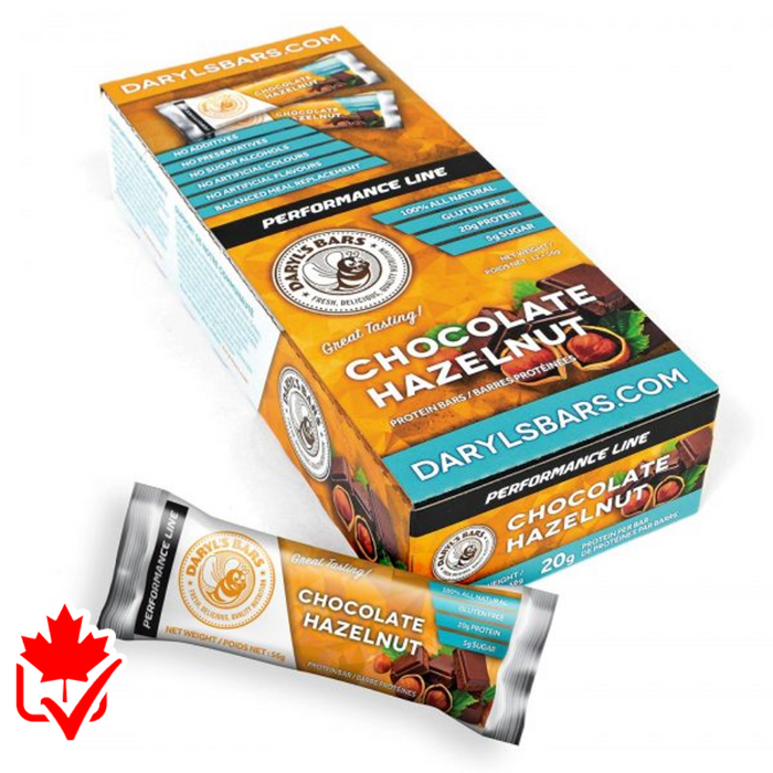 Daryl's Performance Bars BOX of 12