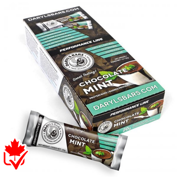 Daryl's Performance Bars BOX of 12
