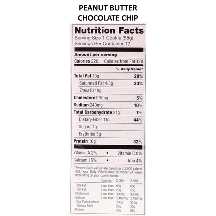 Quest Protein Cookies BOX of 12