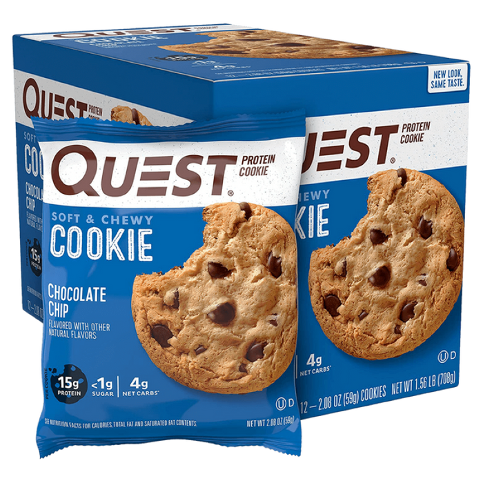 Quest Protein Cookies BOX of 12