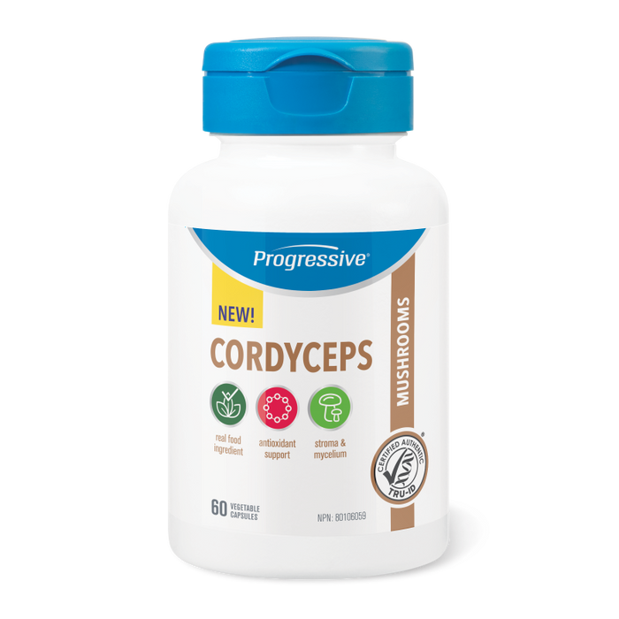 Progressive Cordyceps 60 Vcaps