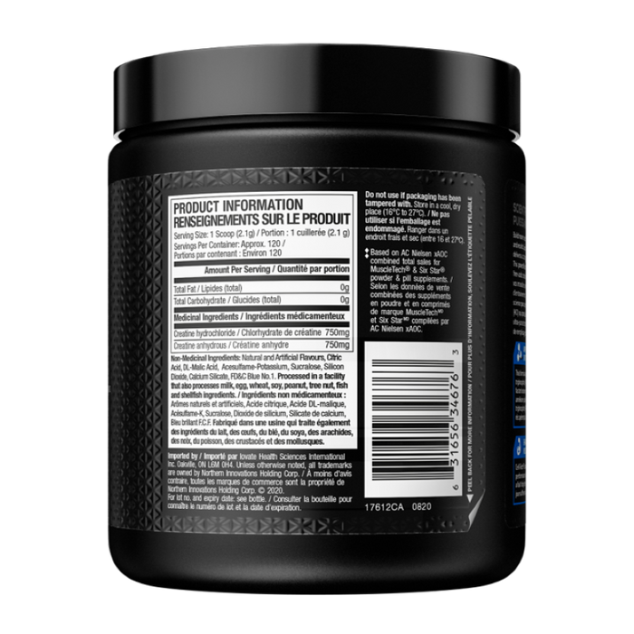 MuscleTech Cell Tech Creactor Icy Rocket Freeze 120 Servings