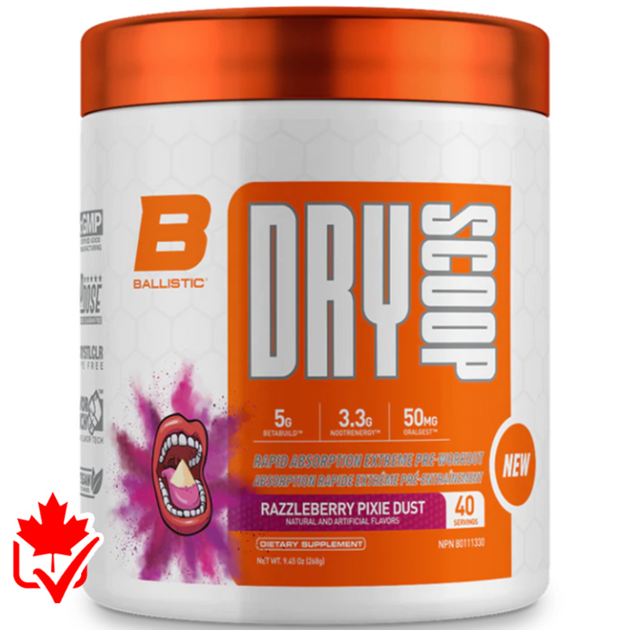 Ballistic Labs Dry Scoop 40 Servings