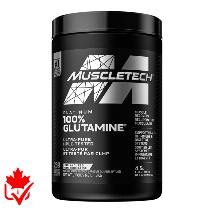MuscleTech Platinum 100% Glutamine 1300g