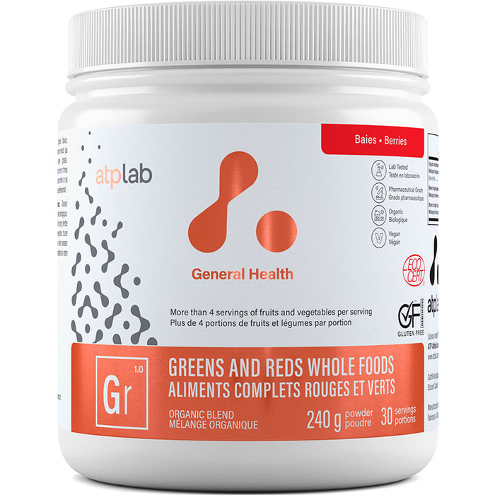 ATP Greens & Reds Whole Foods 240g