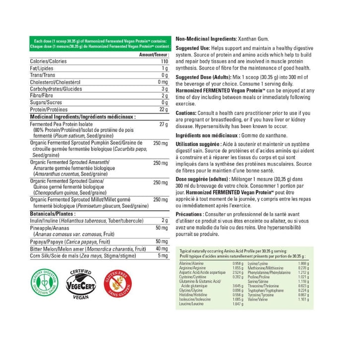 Progressive Harmonized Fermented Vegan Protein 816g