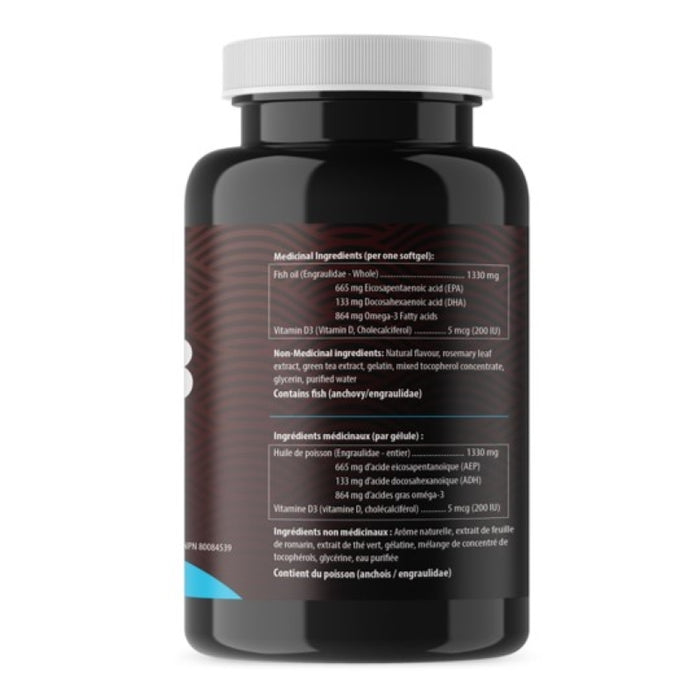 AquaOmega Omega-3 High EPA 120 Softgels