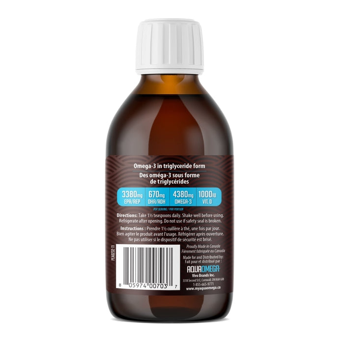 AquaOmega Omega-3 High EPA 225ml
