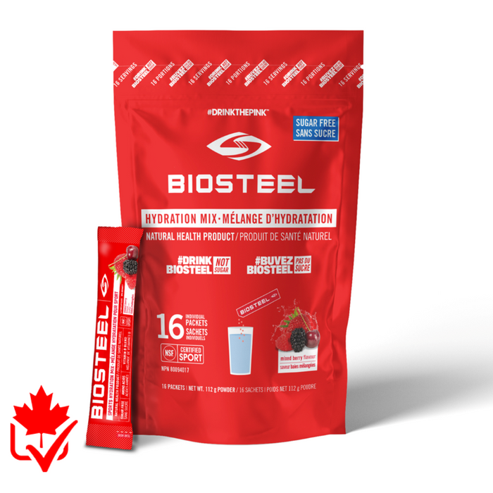 BioSteel Hydration Mix 16 Individual Packets