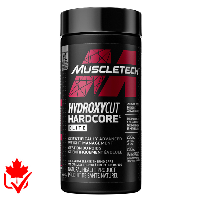 MuscleTech Hydroxycut Hardcore Elite 136 Caps