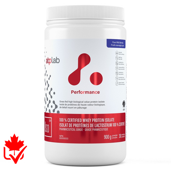ATP Iso 100% Certified Whey Protein Isolate 900g
