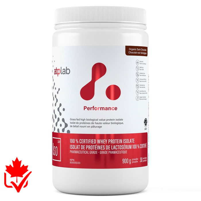 ATP Iso 100% Certified Whey Protein Isolate 900g
