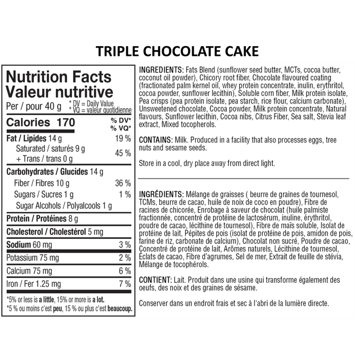 ANS KetoWOW Snack Bars BOX of 12