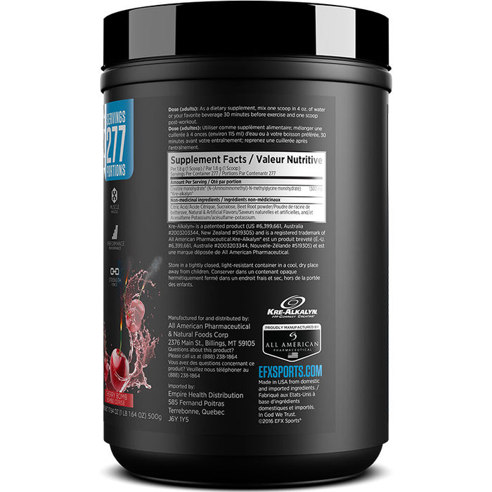 EFX Sports Kre-Alkalyn Powder 500g