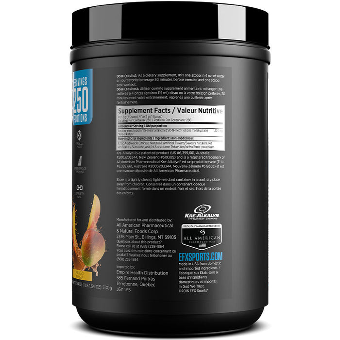 EFX Sports Kre-Alkalyn Powder 500g