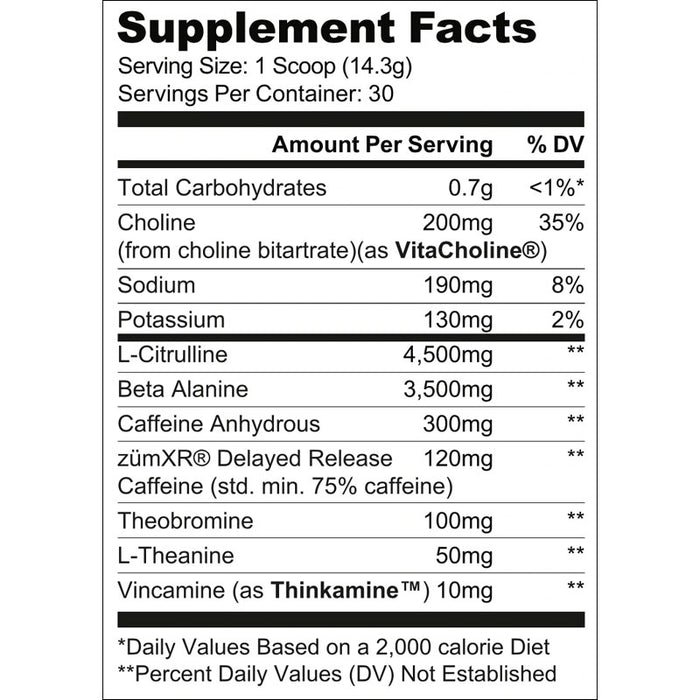 Ryse Loaded Pre 30 servings