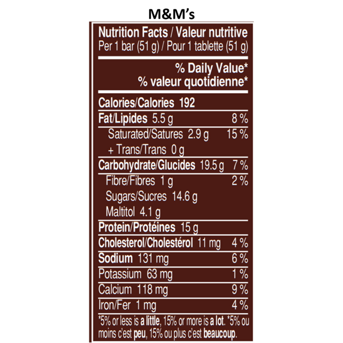 MARS Brand Protein Bars BOX of 18