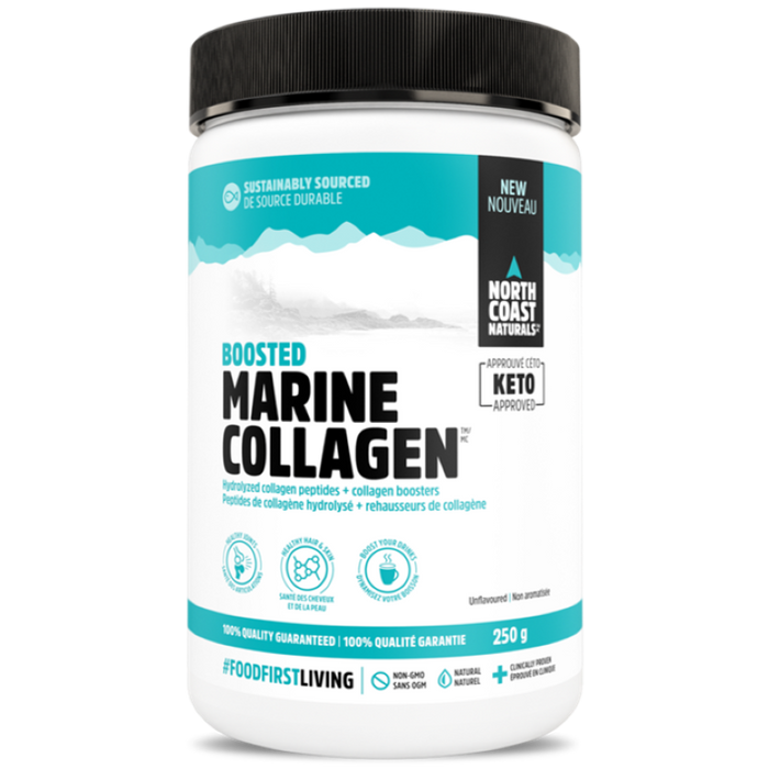 North Coast Naturals Boosted Marine Collagen Unflavoured 250g