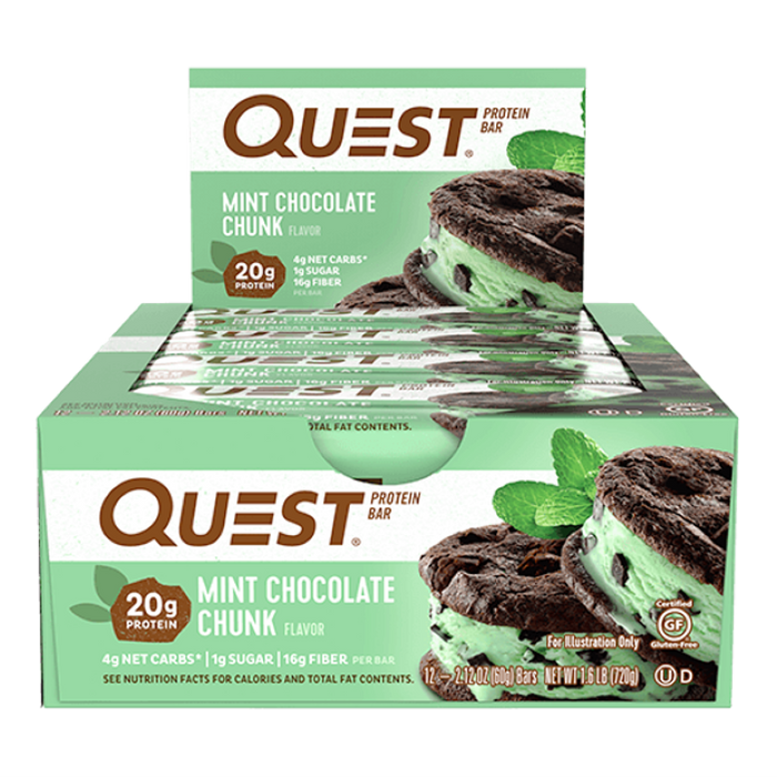 Quest Protein Bars BOX of 12