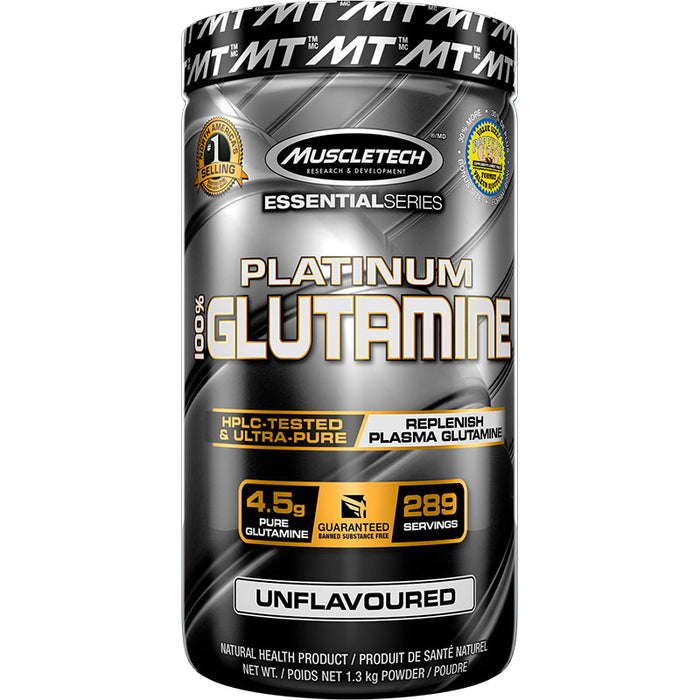 MuscleTech Platinum 100% Glutamine 1300g