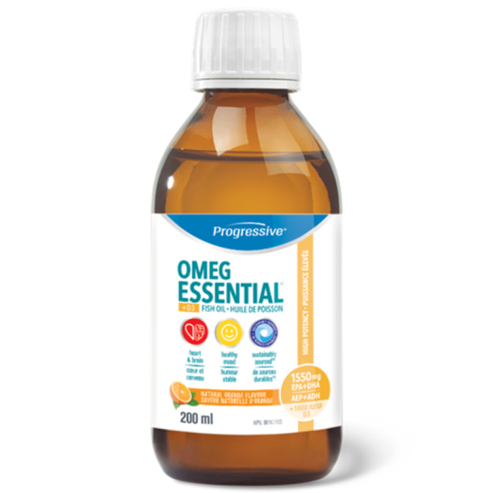 Progressive OmegEssential+D 200ml Orange