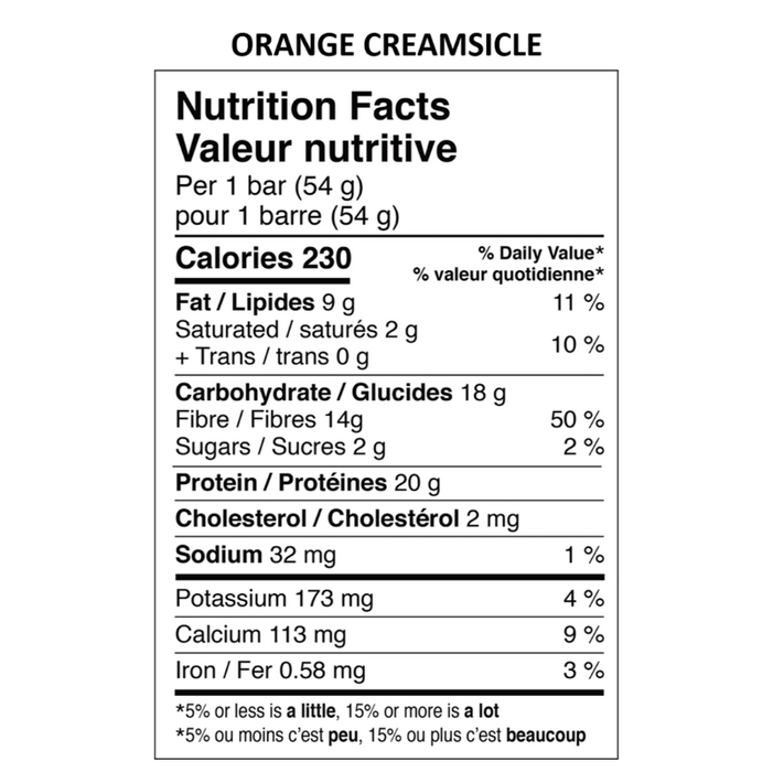 Daryl's Performance Bars BOX of 12