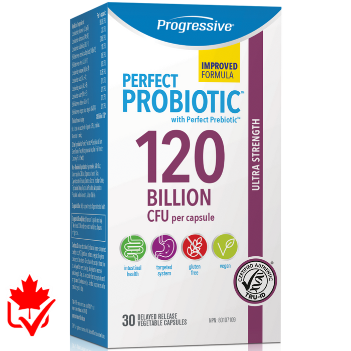 Progressive Perfect Probiotic 120 Billion 30 Caps