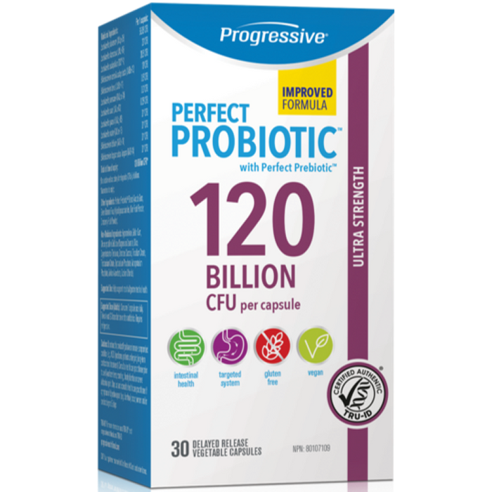 Progressive Perfect Probiotic 120 Billion 30 Caps