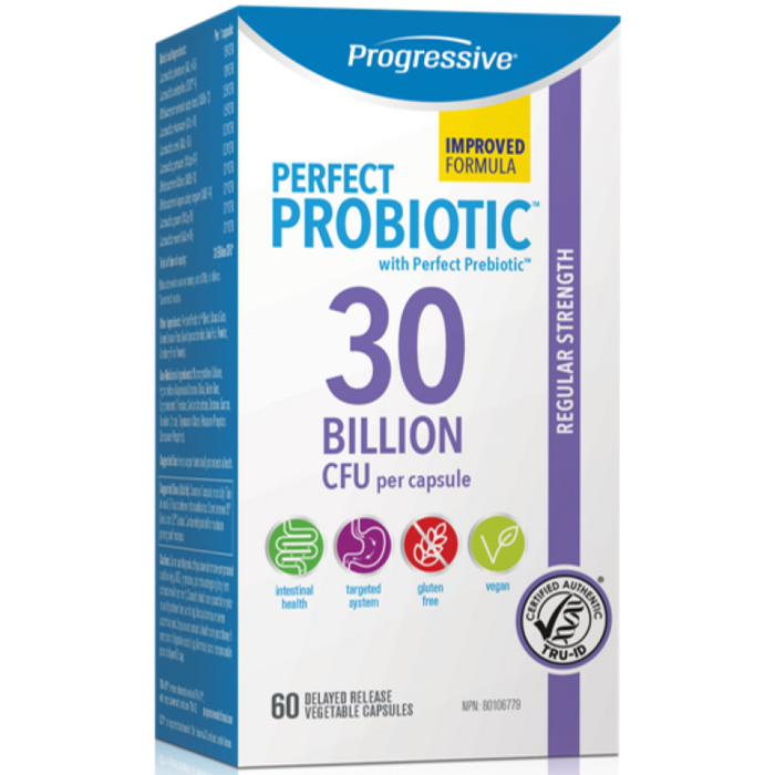 Progressive Perfect Probiotic 30 Billion 60 Caps