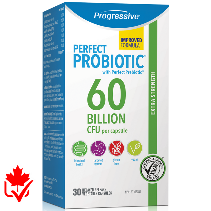 Progressive Perfect Probiotic 60 Billion 30 Caps