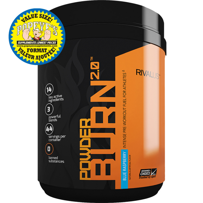 Rivalus Powder Burn 2.0 44 Servings