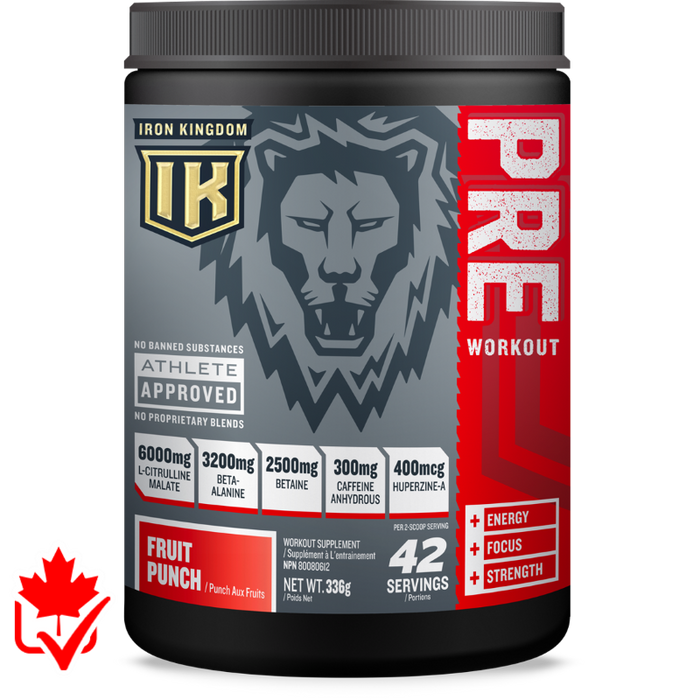 Iron Kingdom Pre-Workout 42 Servings