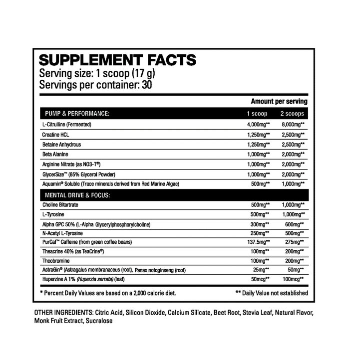 HD Muscle PreHD Ultra 30 Servings