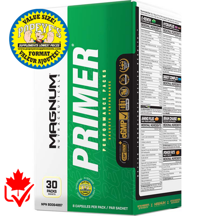 Magnum Primer Performance Packs 30 Servings